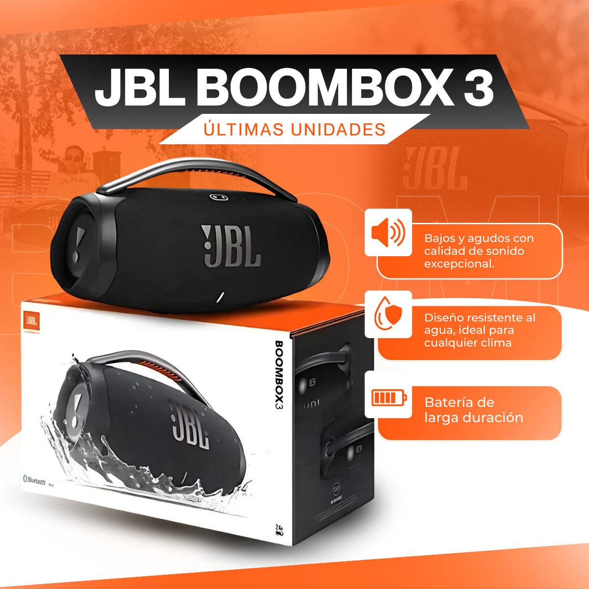 JBL BOOMBOX 3 - Edición Especial 2025