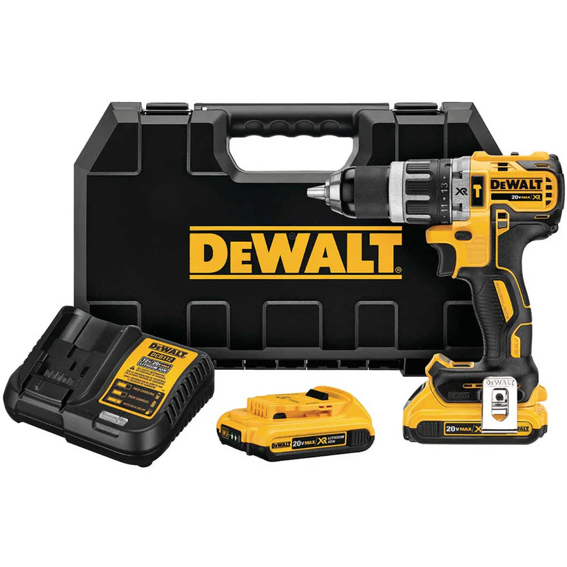 DEWALT - SET CON TALADRO RECARGABLE + HERRAMIENTAS DW-22